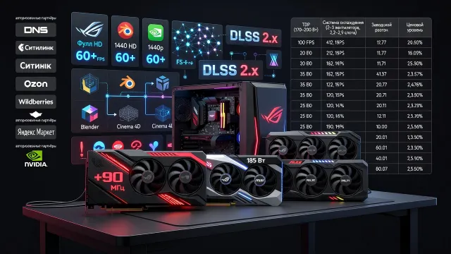 Где купить мощную видеокарту GeForce RTX 3060 и другие модели NVIDIA по оптимальной цене